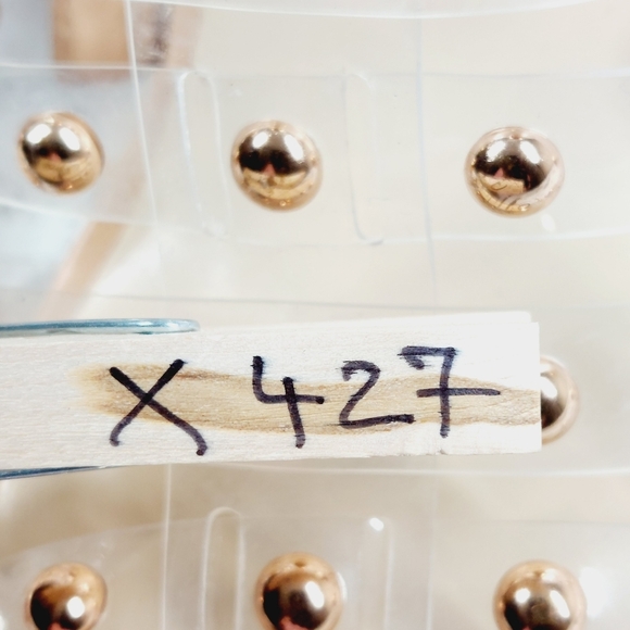 New Jessica Simpson Oprina Gold Studded Caged High Heel Sandals X427 - Picture 13 of 13